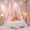 Dome-pink/White, variant on Double Layer Princess Round Dome Canopy Bed Curtain for Girls Adults,Children Dreamy Mosquito Net,Cute Bedroom Decoration Castle Play Tent Reading Nook Canopies(Dome-Double Black)