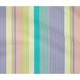 thumbnail image 3 of oneOone Tissu en Coton Flex Rayé Multicolore Imprimé 1 Yard 40 Pouces de Large, 3 of 3