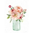 thumbnail image 2 of Lettered And Lined 15x18 White Modern Wood Framed Museum Art Print Titled - Spring Floral II, 2 of 4