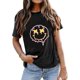 thumbnail image 1 of Avanova Womens Graphic Letter Print Short Sleeve T-Shirts Crewneck Casual Summer Cute Tees Tops, 1 of 7