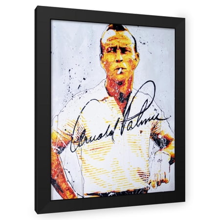 P Muir 19x24 Black Modern Wood Framed Wall Art Titled - Arnold Palmer