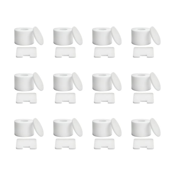 12 Sets Filter Shark NV42 Deluxe Upright Vacuum Cleaner Compared to Part #XFF36. Fits UV402 UV410, NV36, NV36A, NV42, NV44, NV46, NV46C