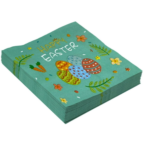 1 Pack Easter Paper Napkin Easter Napkins Easter Paper Easter Napkins Papers