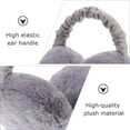thumbnail image 6 of Raindrops 1Pack Dark Grey Plush Earmuff Winter Ear Warmer For Women And Girls, 6 of 8