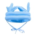 thumbnail image 4 of Gorro protector CUTICAT anticaída para bebé cojín suave ajustable anticolisión azul, 4 of 8