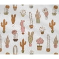 thumbnail image 5 of oneOone Polyester Lycra Fabric Leaves & Floral Block Print Fabric By Yard 56 Inch Wide, 5 of 5