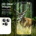 thumbnail image 4 of JETech Camera Lens Protector for iPhone 13 Pro 6.1-Inch and iPhone 13 Pro Max 6.7-Inch, 9H Tempered Glass Metal Individual Ring Cover, HD Clear, 3-Pack (Silver), 4 of 7