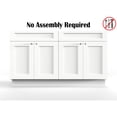 thumbnail image 5 of Disar 60'' Double Bathroom Vanity Base Only, 5 of 6