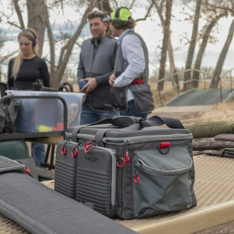Allen Company Competitor Premium Molded Lockable Range Bag, Internal Tote &  Fold-Up Gun Mat, Gray - Walmart.com