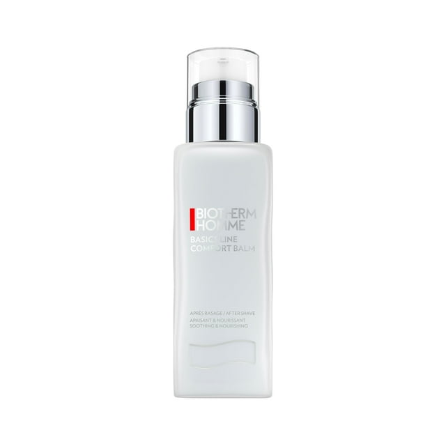 Biotherm Homme B�lsamo hidratante para despu�s del afeitado para hombre, calmante y nutritivo para aliviar la irritaci�n causada por el afeitado, tex