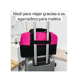 thumbnail image 3 of Mochila Bolsa De Viaje Avion Cabina Gran Capacidad 20l Moda Lona Accessorios Xtellar negro, 3 of 4