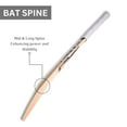 thumbnail image 3 of GLS Neon Practice Kashmir Willow Short Handle Full Size Cricket Bat With Full Cover | Beige, 3 of 4