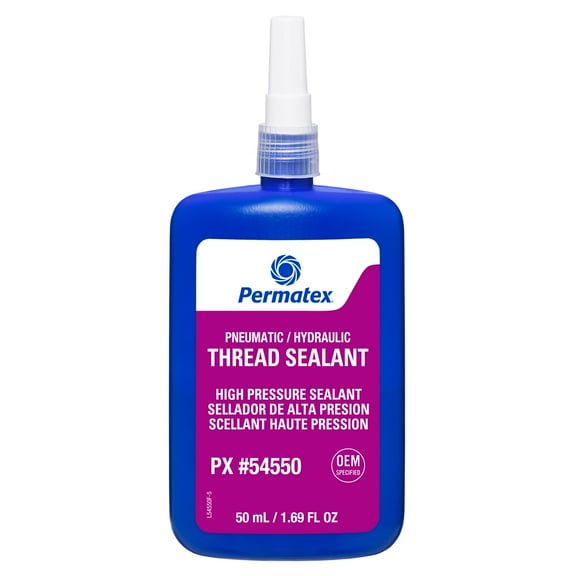 Permatex 54550 50ml Pneumatic/Hydraulic Thread Sealant Bottle Gravity 1.02 CA2