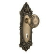 thumbnail image 4 of Nostalgic Warehouse Vicdec_Dp_Kh Deco Solid Brass Dummy Door Knob Set - Bronze, 4 of 6