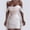 White, variant on TIANEK Women Dress,Women's Fashion Sparkly Shiny Sequin Formal Party Ball Dress Off The Shoulder Bodycon Party Short Dress
