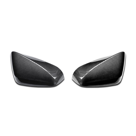 Carbon Fiber Side Door Rear View Mirror Cover Trim Cap for Lexus RX NX 2016-2022