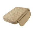 thumbnail image 1 of DYNWAVECA Generic Car Armrest Cushion Armrest Box Mat Universal Car Auto Accessories Car Armrest Pad Covers for Auto Vehicles Suvs Beige, 1 of 10