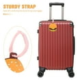 thumbnail image 3 of PENIKOKO Cute Hamburger Shaped Lightweight PVC Luggage Bag, Travel Suitcase for Women and Men, 3 of 8