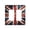 Double Toggle, variant on Union Jack UK Flag Vintage Single Toggle Wall Plate Decorative Electrical Outlet Light Switch Cover Switchplate