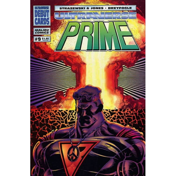 Prime (Vol. 1) #9 VF ; Malibu Comic Book