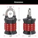 thumbnail image 3 of Locker Lock Master Lock Set Your Own Combination, paquete de 3, 3 of 3
