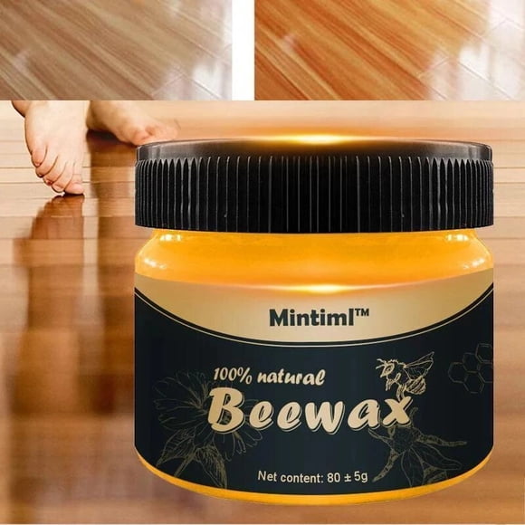 Wood Seasoning Beewax Furniture Care Polishing Floor Cleaning Care Beewax A bottle of beeswax