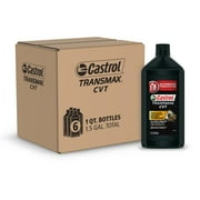 Castrol Transmax CVT Automatic Transmission Fluid, 1 Quart, Case of 6