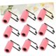 thumbnail image 3 of 12 rulos de esponja rosa para el cabello, herramientas de peinado sin calor para mujeres, ligeros y fáciles de usar., 3 of 5