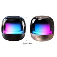 thumbnail image 2 of Matsuzay Subwoofer Bluetooth ABS de nueva generación con Bluetooth 4. Mini altavoz más rápido, estable y potente. Cables de audio/vídeo dorado, 2 of 2
