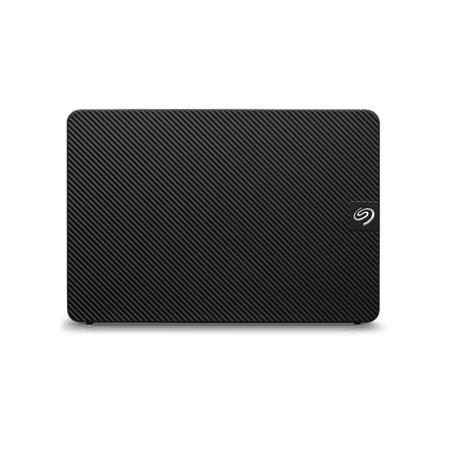Seagate - Expansion 24TB External USB 3.0 Desktop Hard Drive with Rescue Data Recovery Services - Black