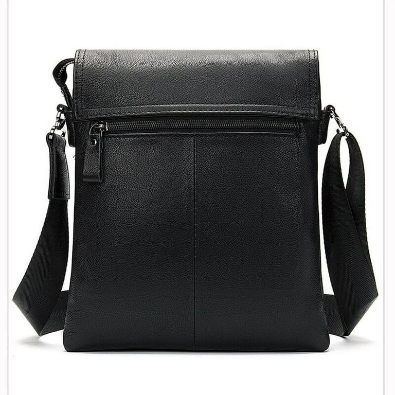 Shoulder Bag Leather Men's Bag Genuine Leather Black Men's Designer Bags  Leather Crossbody Bag for Men Messenger Bags Handbags