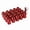 Red, variant on BIMZUC 20pcs M12x1.5 Wheel Lug Nuts 35mm (1.38 inches) 6061 Aluminum Alloy Closed End Replacement for Chevrolet Camaro 1983-2002 Black