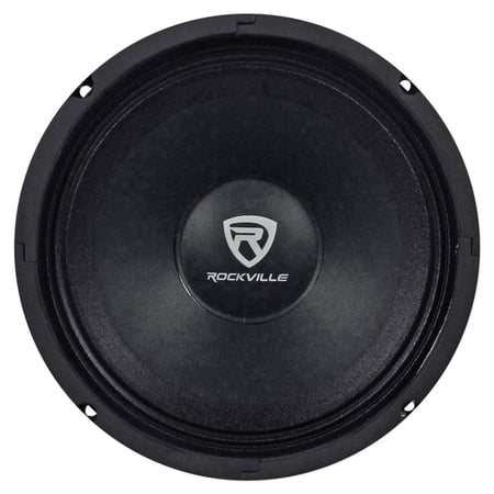 Rockville RM84PRO 8" 4 Ohm SPL Competition Midrange Car Speaker, 108dB, 300w