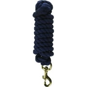Partrade 248120?013 Cotton Horse Lead, 3/4" by 10', Navy
