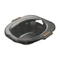 thumbnail image 1 of Baño de asiento para asiento de inodoro, cuenco de baño de cadera, lavabo de bañera versátil resistente a altas temperaturas para viajes de hotel SM SunniMix Bañera de asiento, 1 of 8