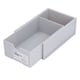 thumbnail image 2 of Caja de almacenamiento Material PP apilable Almacenamiento clasificado de gran capacidad Caja de cajón resistente y duradera Gris, 2 of 5