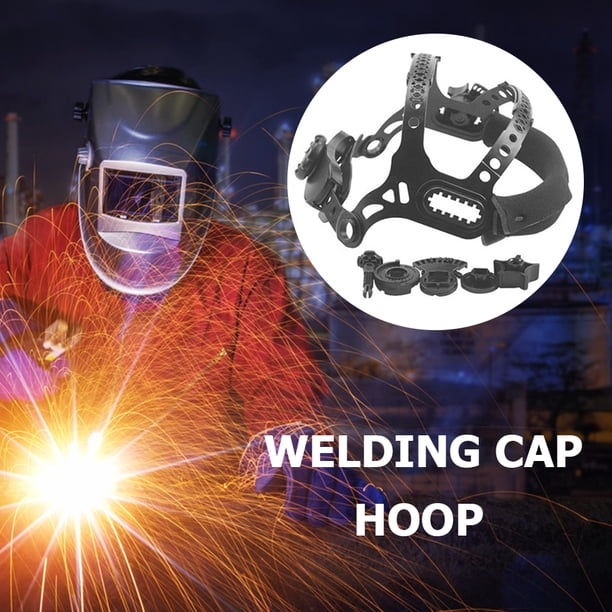 Casco De Repuesto Para Máscara De Soldar - Ajustable, Material ABS, Para Orificio Cuadrado