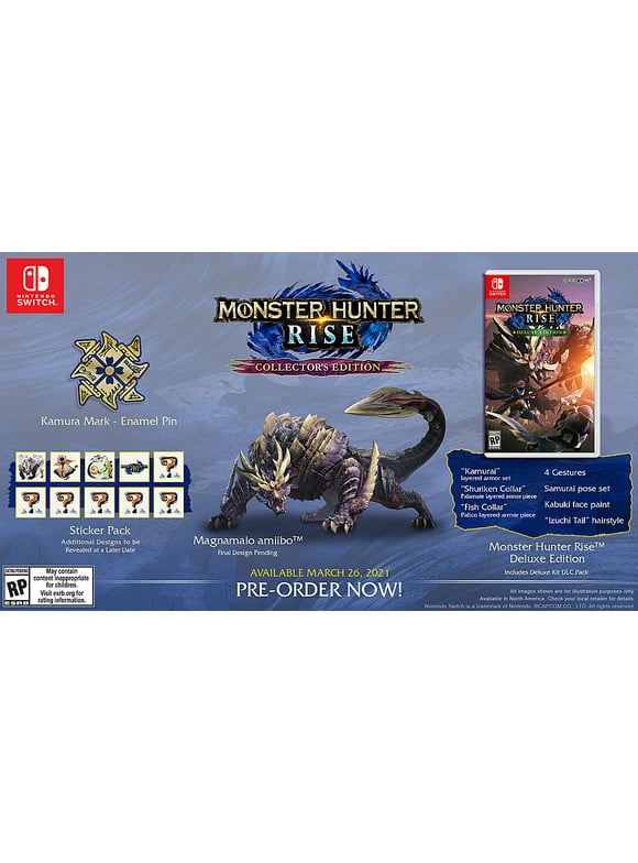 Monster Hunter Rise: Collector's Edition (Console Not Included) [Nintendo Switch]