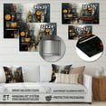 thumbnail image 4 of Designart "Urban flow" Abstract Collages Metal Art Print, 4 of 5