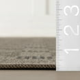 thumbnail image 2 of Rugs USA x Nate Berkus Walker Modern Checkered Washable Area Rug, 3' x 5', Walker Brown, 2 of 7