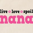thumbnail image 2 of CafePress - Live Love Spoil Nana Tote Bag - Unisex Canvas Tote Bag, Beige, 1-Piece, 2 of 7