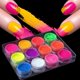 thumbnail image 5 of Pigmento de brillo de uñas,Neon Nail Powder 12 Color Luminous Sparkling,Sombra de ojos Efecto Fluorescencia Uñas DIY,Pigmento de para uñas,maquillaje que en la Colco Pigmento de brillo de uñas, 5 of 8
