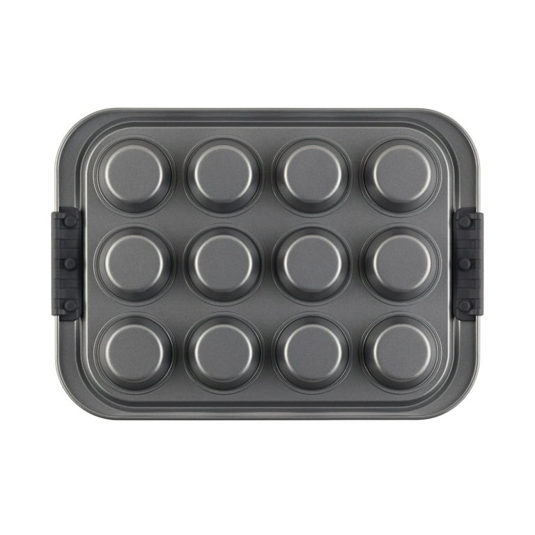 Teal Speckle Timeless 12-Cavity Nonstick Muffin Pan