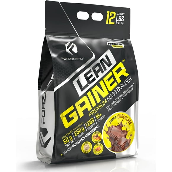 Mezcla de Proteínas Forzagen Lean Gainer 12lb Chocolate