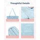 thumbnail image 3 of Tote Bag for Women, Large Tote Bag with Zipper, Quilted Puffer Bag Gym Bag for Women Handbag for Travel Work, 3 of 3