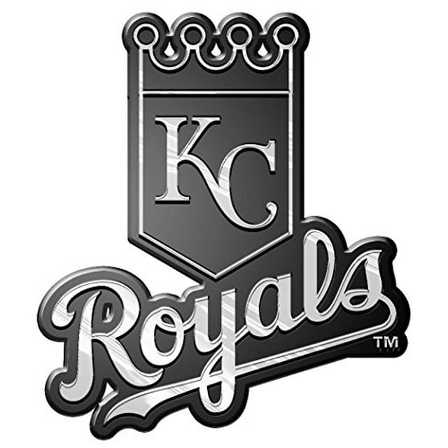 MLB Kansas City Royals Chrome Automobile Emblem