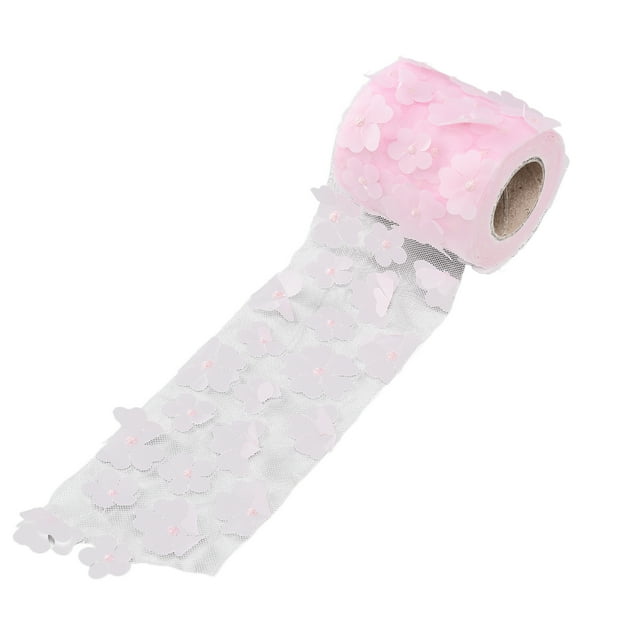 Tulle Roll Spool Fabric, Gradient Colors Premium Polyester 8cm 10yd Flexible Exquisite Bright Tulle Rolls For Wedding For Doll Making For Ballet Skirt Making Gradient