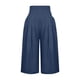 thumbnail image 4 of ICHUANYI Clearance Women's Loose Wide Leg Pants High Waist Straight Pants Casual Pants(Navy, XXL) ICHUANYI WER2023080706168, 4 of 5