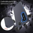 thumbnail image 5 of Aggxpf Samsung Galaxy S23 Case, Military-Grade Drop Protection Shockproof Protective Phone Case for 6.1" Galaxy S23, Dark Blue, 5 of 5