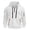White, variant on Mens Quarter Zip Pullover Tactical Hoodies Vintage Long Sleeve Casual Fashion Hoodie Fall Winter Sweaters Blue